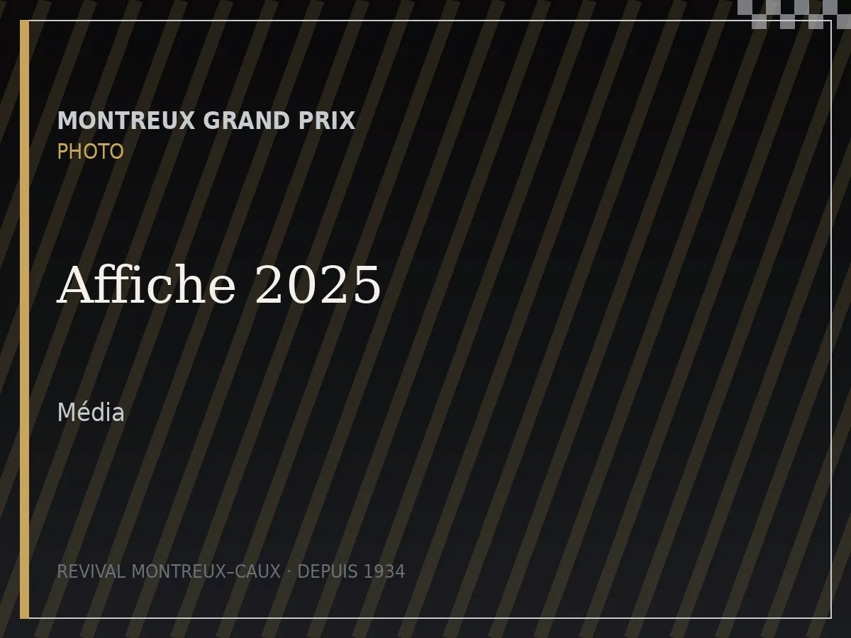 Affiche officielle 2025