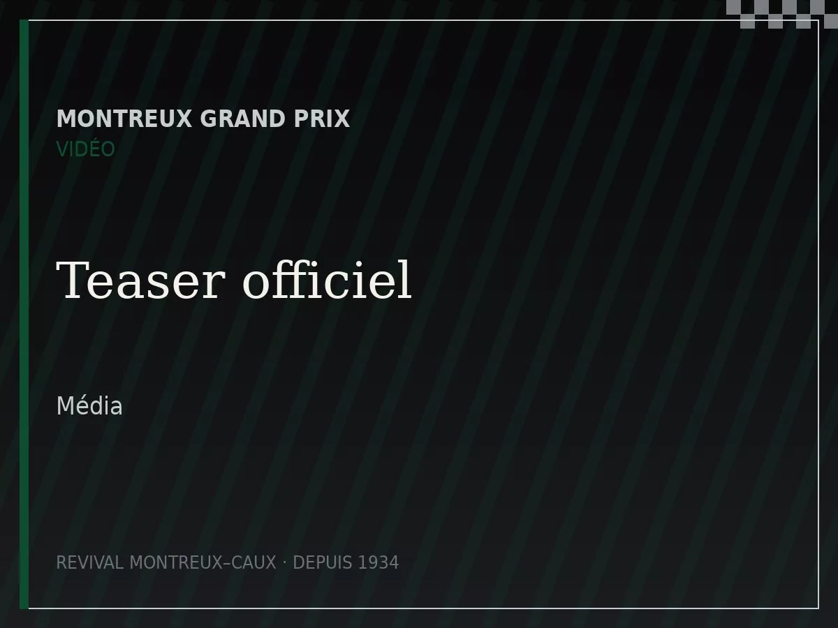 Teaser officiel