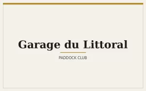Garage du Littoral