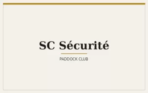 SC Sécurité